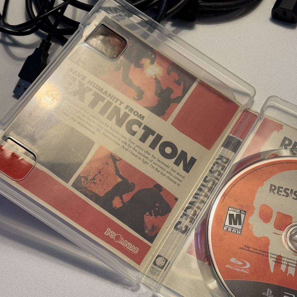 Sony PlayStation 3 80GB BACKWARD FAT System Bundle TWO Controllers