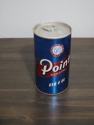 Point Special Beer by Stevens Point Brewery Steel Can Empty