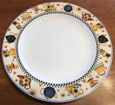 Sakura Teapots Chop Plate/Round Platter Debbie Mumm 1998