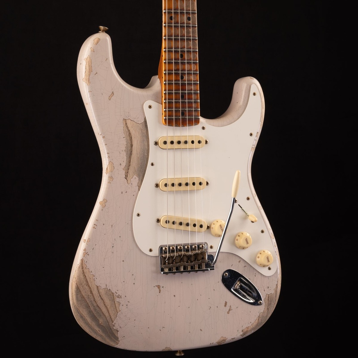 ☆Custom Heavy Relic Stratocaster☆SQUIER★ Fender Custom Shop Red Hot Strat Super Heavy Relic Aged