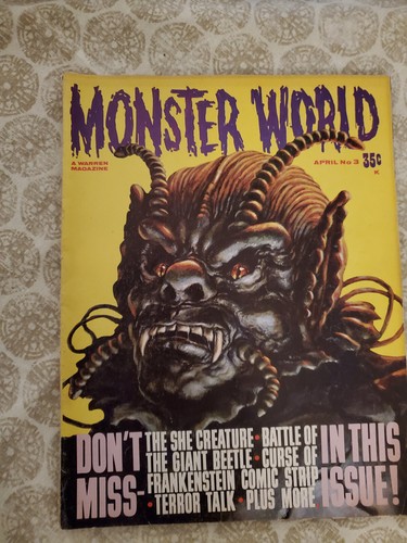 Monster World 3 Warren Magazin 1965 Magazin