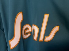 California Golden Seals Custom Made Authentic CCM Practice Jersey Size 58