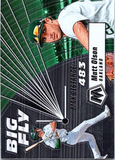 2021 Panini Mosaic Baseball Big Fly #BF11 Matt Olson