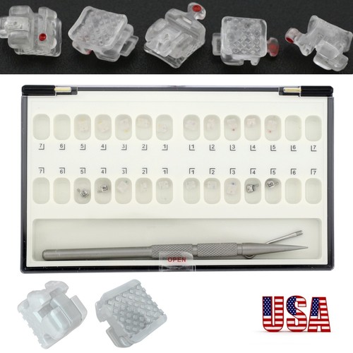 Creative Orthodontic Self Ligating Ceramic Bracket Damon Clear Empower Braces AO - Picture 33 of 56