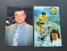 BERNARD THEVENET 2x Tour De France-Sieger  signed Autogrammkarte 10x15