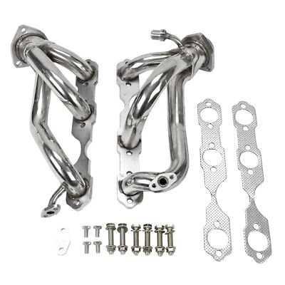 Exhaust Header Manifold For 1996-2001 Chevy S10 Blazer Sonoma 4.3L V6 4WD
