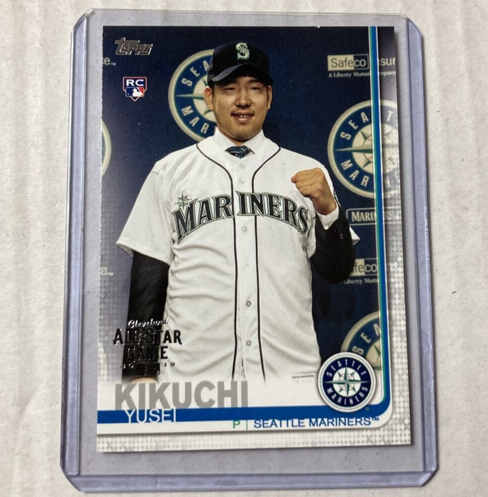 2019 Topps #632- YUSEI KIKUCHI All Star Game SP Rookie RC Card.
