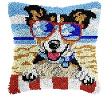 Veirousa Beach Dog Latch Hook Kit 1207