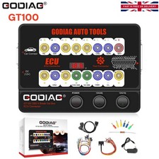 GODIAG GT100 Tool OBDII Break Out Box E.CU Connector OBDII Protocol Detector