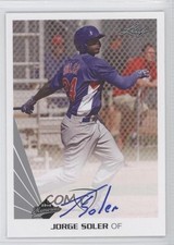 2013 Leaf Memories Jorge Soler #A-JS1 Auto 1j2