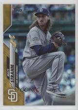 2020 Topps Jumbo Pack Exclusive Gold Foil Matt Strahm #164 k0w