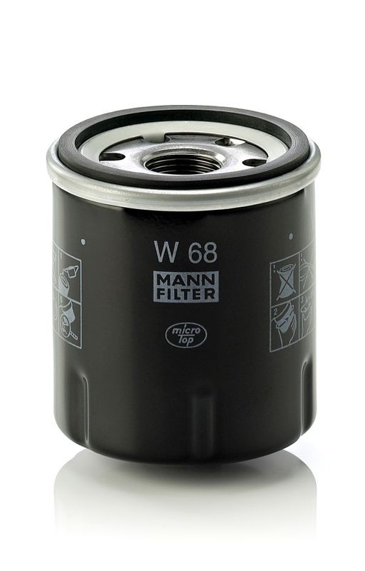 MANN W 68 Oil Filter Fits Aixam 400 500 A.721 A.741 A.751 City Coupe GTO Renault - Image 4