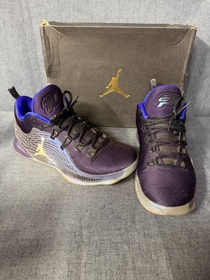 Jordan CP3 10-Purple Dynasty/Metallic Silver-Size 9.5 854294-505