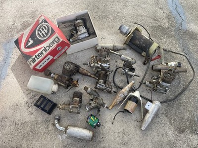 Motor Konvolut Rc Flugzeug Nitro Hirtenberg Rossi Webra FA 30 Enya Verbrenner