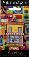 Gadget - Friends: Fanattik - Central Perk (Keyring / Portachiavi) -D- Fanattik
