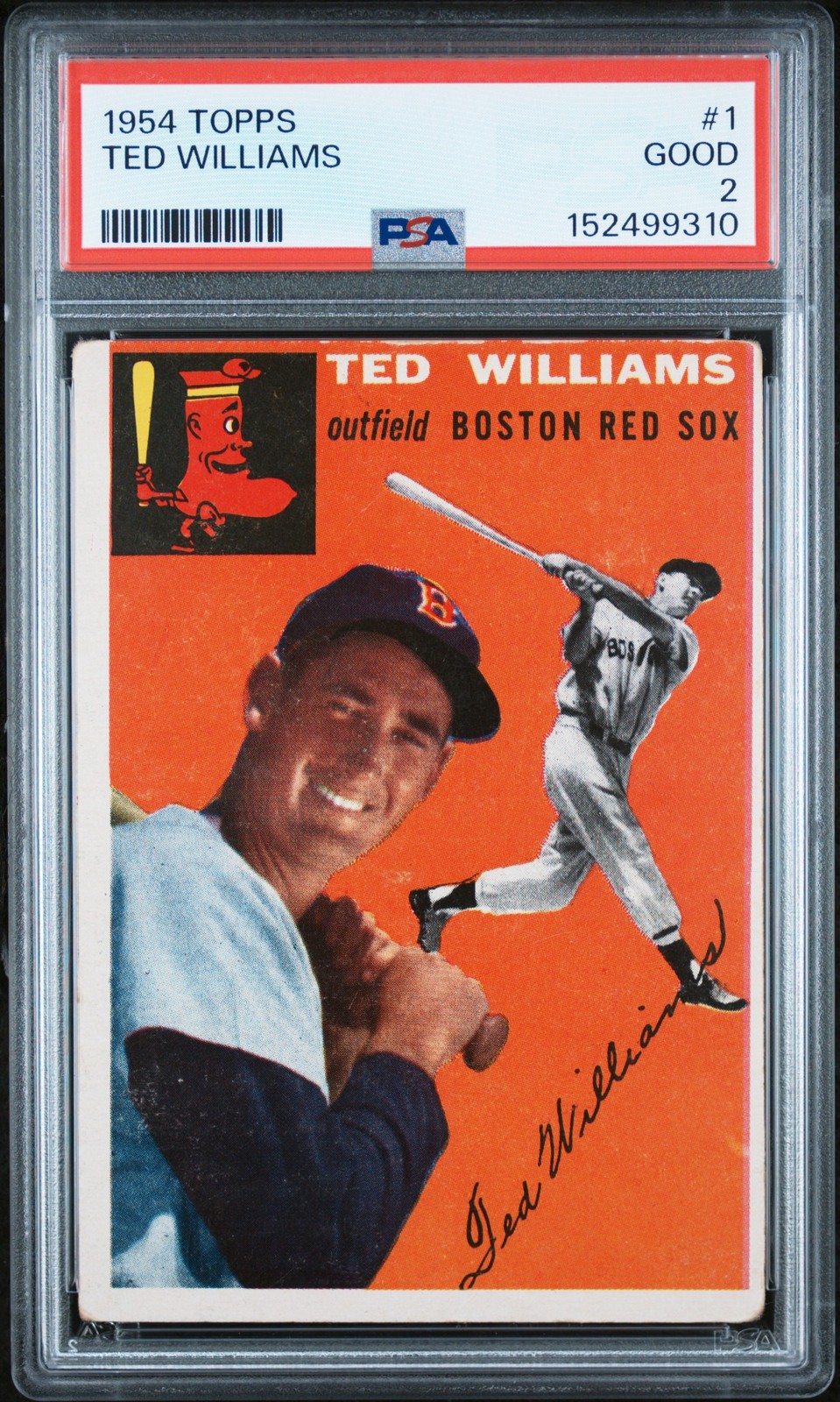1954 Topps 1 Ted Williams PSA 2 152499310