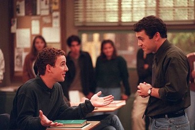 Boy Meets World Ben Savage Fred Savage 1998 Television Old Photo