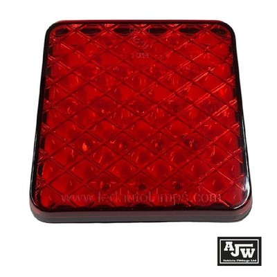 1 x rote Nebelschlussleuchte (81F) Compact Slimline 12V, LED Autolampen