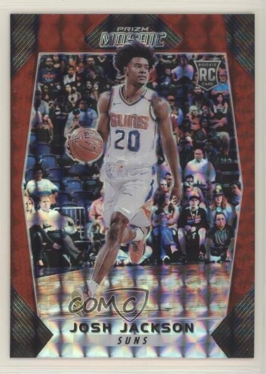 2017-18 Panini Prizm Mosaic Red Josh Jackson #46 2r7