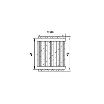 HOKIO-ÖLFILTER BETAMOTOR ENDURO RR 125 4T LC MY18 - CBS - FDV 125 2018 403550750