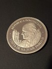 Dominican Republic 25 Pesos Km 54 Papal Visit John Paul II 65g Silver ++PROOF++ — photo 1