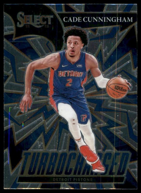 2021-22 Panini Select Cade Cunningham Turbo Charged #6