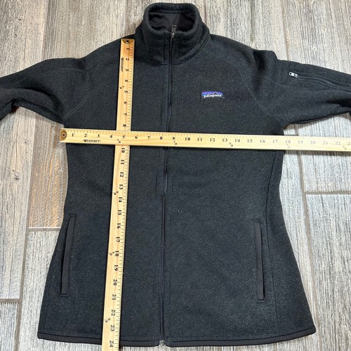 Patagonia Women's Gray Fleece Full Zip Jacket APMM Trip 19 Patch Size M - Picture 6 of 14
