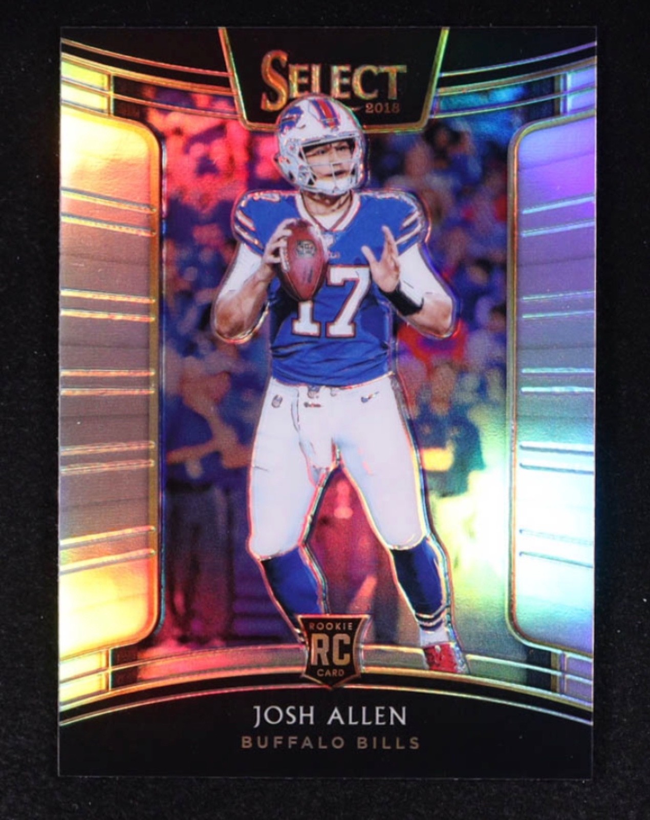 2018 Panini Select - Concourse Josh Allen #24 Silver Prizm (RC)