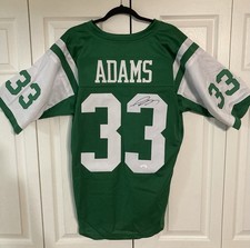 Jamal Adams New York Jets Pro-Style Custom Autographed Jersey (JSA COA)