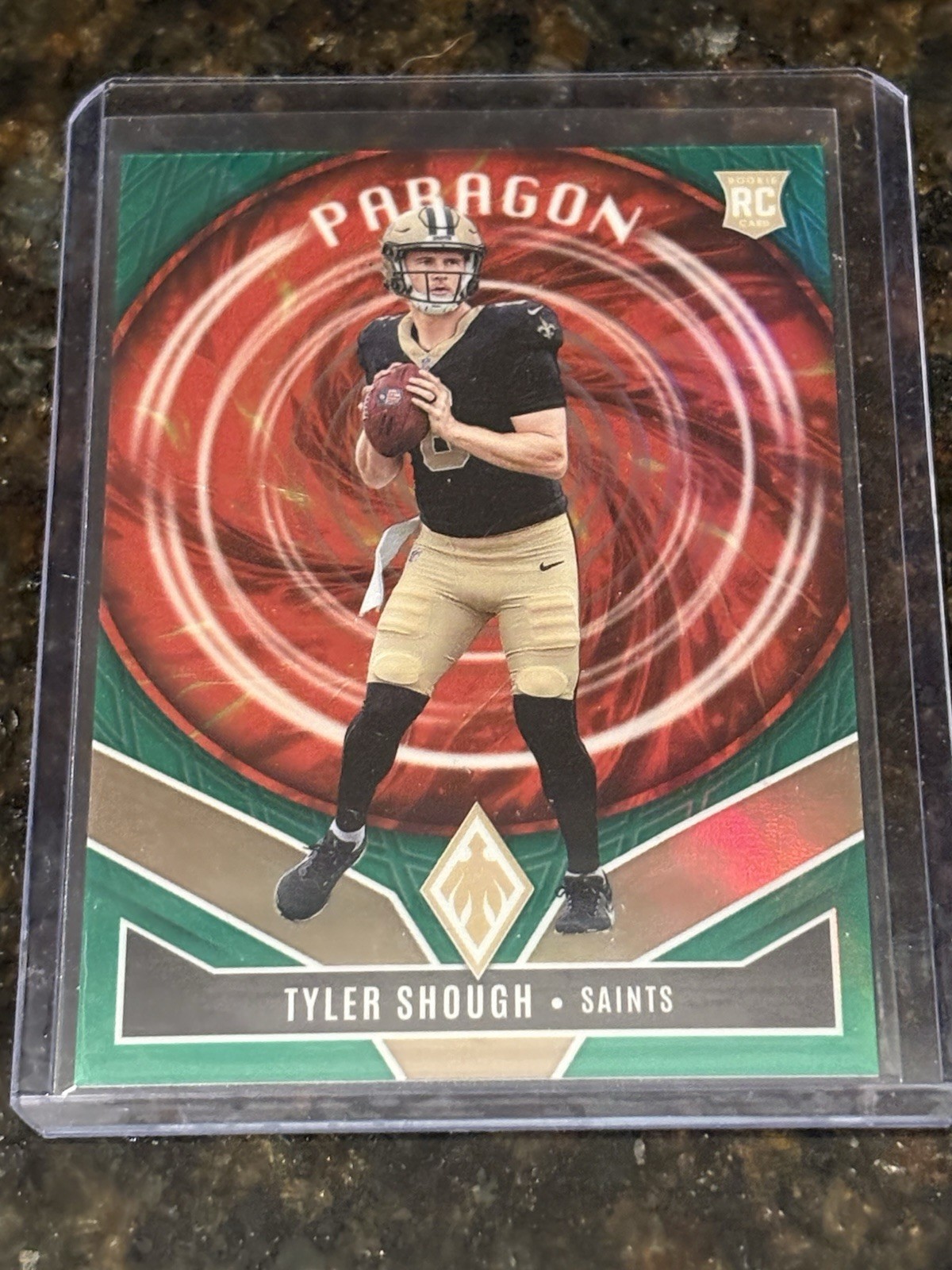 2025 Panini Origins - Rookies Tyler Shough, Tyler Shough #117 (RC)