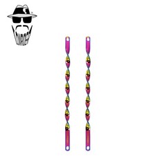 ORIGINAL LOWRIDER 20" Flat Twisted Spring Fork Bars Oil Slik Bicycle Fork Struts