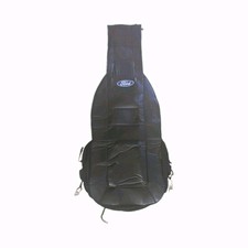Ford Oval Logo Black Seat Cover Single Plasticolor Universal High Back New
