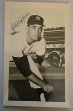 Bill Stafford Signed Autograph 3.5x5.5 B&W Photo