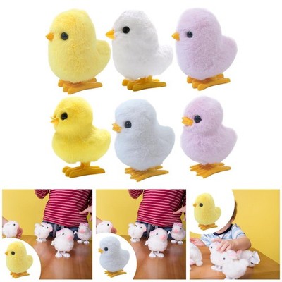 Chick Wind Up Küken Plüsch Mechanismus Niedlich Simuliert Huhn PVC für
