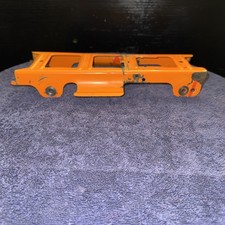 1958,1959,1960,1961 TONKA TRUCK FRAME PART ORIGINAL PAINT ORANGE STATE HI WAY