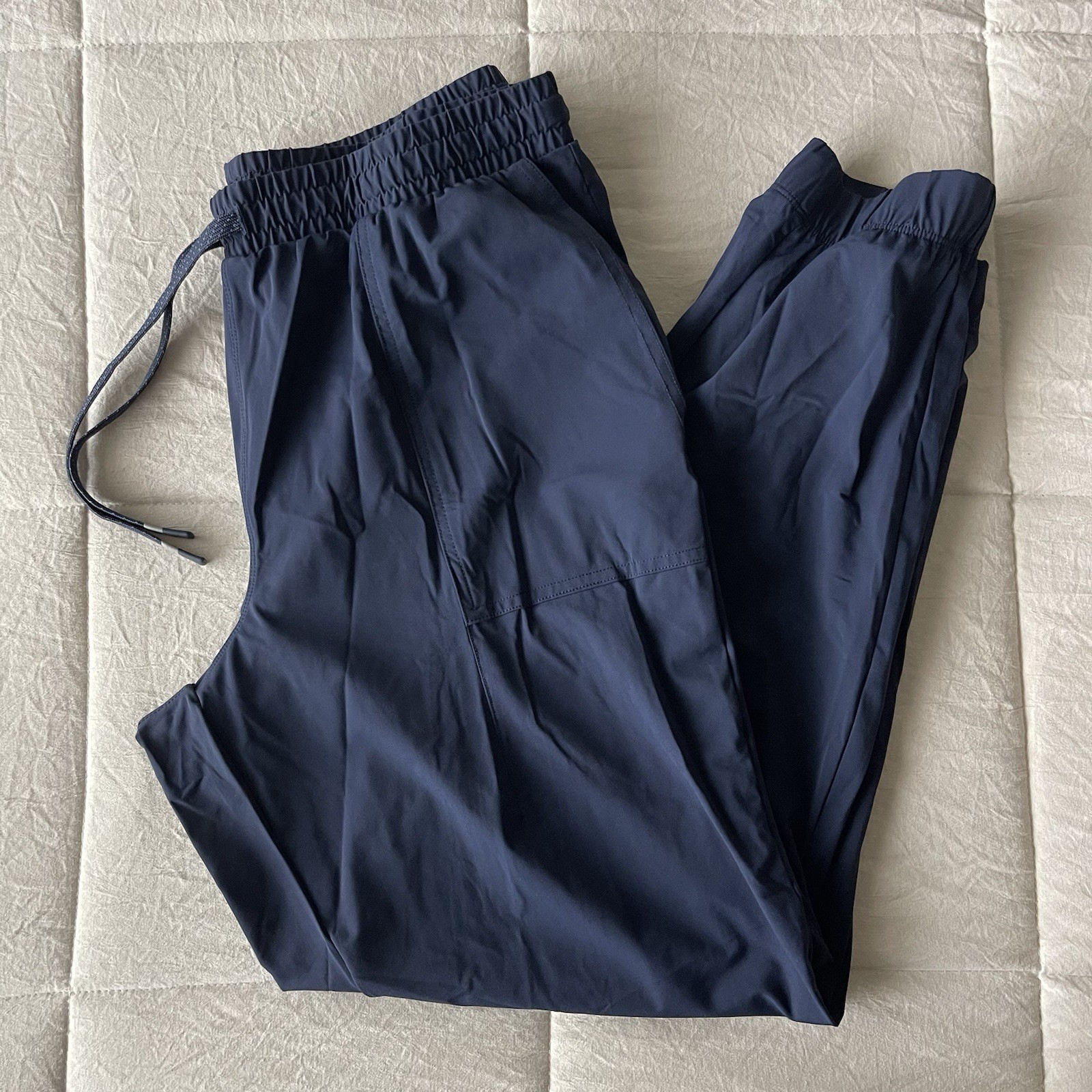 Fabletics Navy Joggers Size Medium Lightweight - image 1
