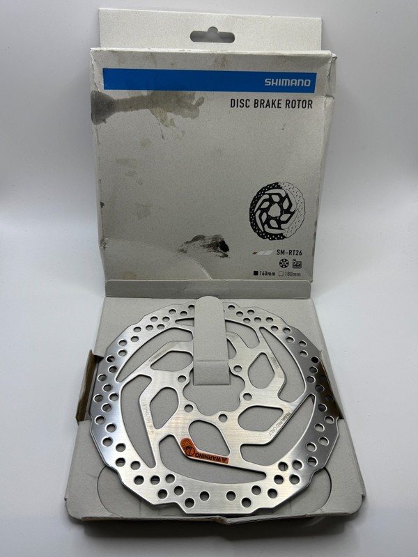 Shimano Disc Brake Rotor SM-RT26 Steel 6 Bolt Design - No Bolts