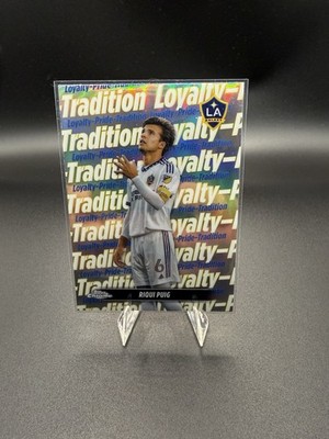 RIQUI PUIG 2024 Topps Chrome MLS Team Tags LA GALAXY #TT-4 - MLS Cup Champion