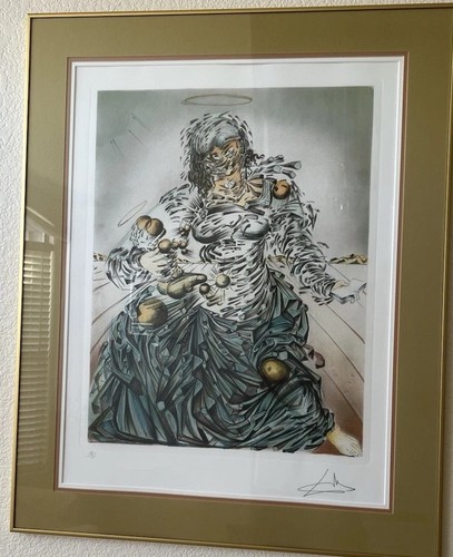 Triumphant Madonna By Salvador Dali