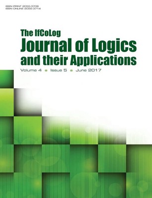 Ifcolog Journal of Logics and their Applications. Volume 4, number 5 | Ifcolog