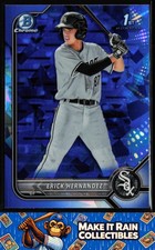 Erick Hernandez 1st 2022 Bowman Chrome Sapphire Prospect #BCP-181 White Sox