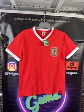 NEW Wales National Team 1956-57 V Scotland Football Soccer Jersey Kit NWT