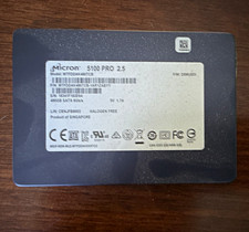Micron 5100 PRO 240GB 2.5in SATA III Internal SSD Self Encrypting Drive