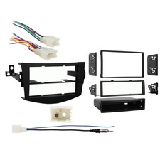 Fits Toyota RAV4 2012 Multi DIN Aftermarket Harness Radio Install Dash Kit