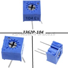 10Pcs 3362P-104 3362 P 100K ohm High Precision Variable Resistor Potentiometer