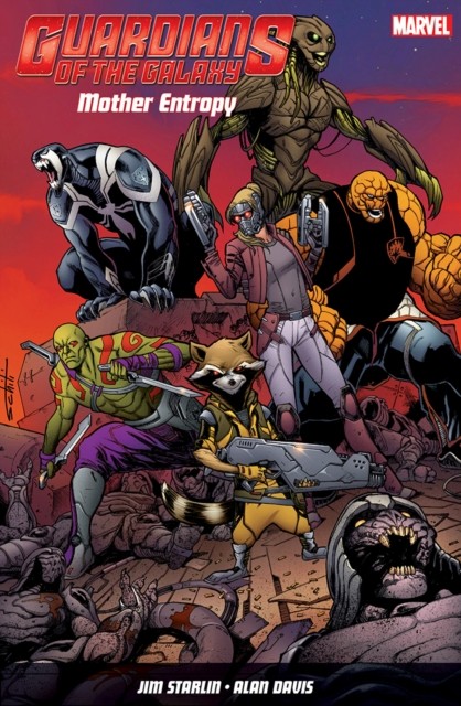 Guardians of the Galaxy Mother Entropy by Alan Davis (Paperback Book)