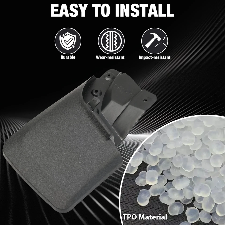 4PCS For Toyota Tacoma II 05-2015 Mud Flaps Splash Guards Mudflaps Front Rear Foto 4 de 4