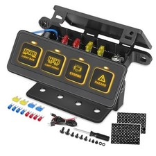 Wireless 4 Gang Switch Panel, Multifunction Remote Control wireless 4 gang