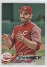 2018 Topps Photo Variation SP (Red Warm-Up Arms Out) Joey Votto #450 0t2