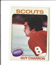 1975-76 O-Pee-Chee #32 Guy Charron VG
